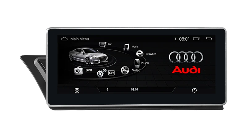 10 25 ''Android 9 0 автомобильный DVD GPS плеер Навигация радио авто для Audi A4 A5 2009 2015 4 Гб
