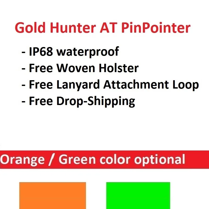 Прямая поставка pinpointer металлоискатель Подземный детектор золота подводный