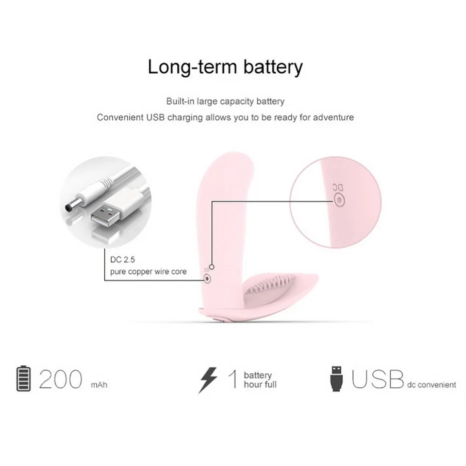 Мощный вибратор с дистанционным управлением APHRODISIA силиконовый USB зарядкой для