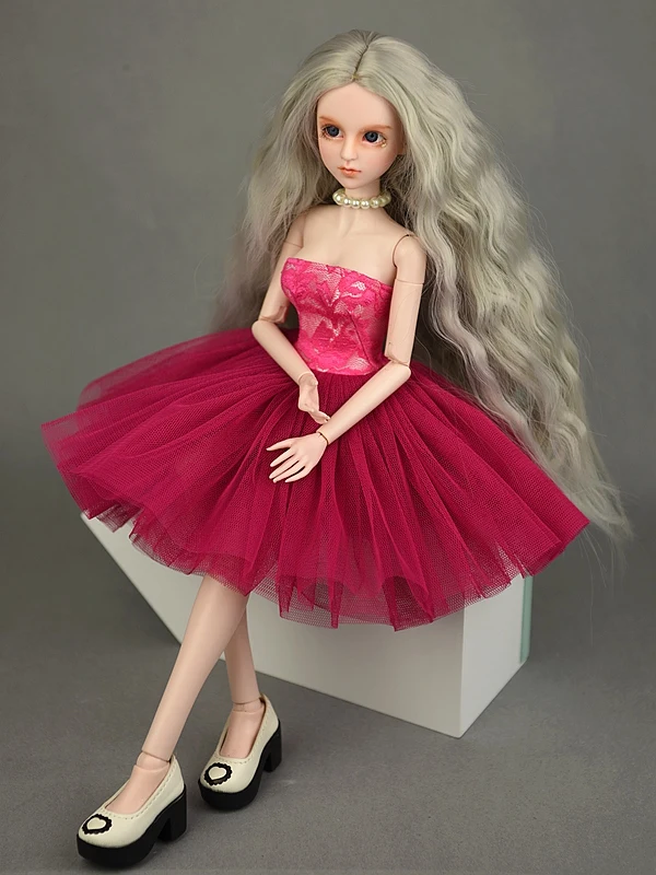 40-50 см 1/4 BJD кукла костюм Evade клей Чонсам Платье для искусственное пальто одежда