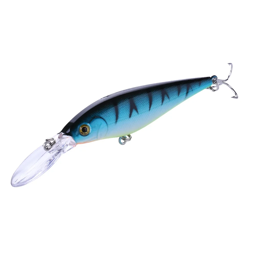 1 шт. Minnow приманки для рыбалки на высоком каблуке 11 см 10 г искусственные жесткий