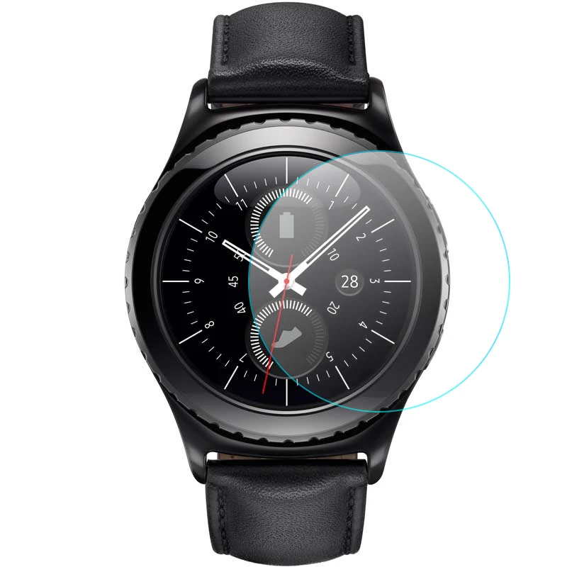 2 шт. защитная пленка из закаленного стекла для Motorola MOTO 360 1nd го поколения 42 мм 46