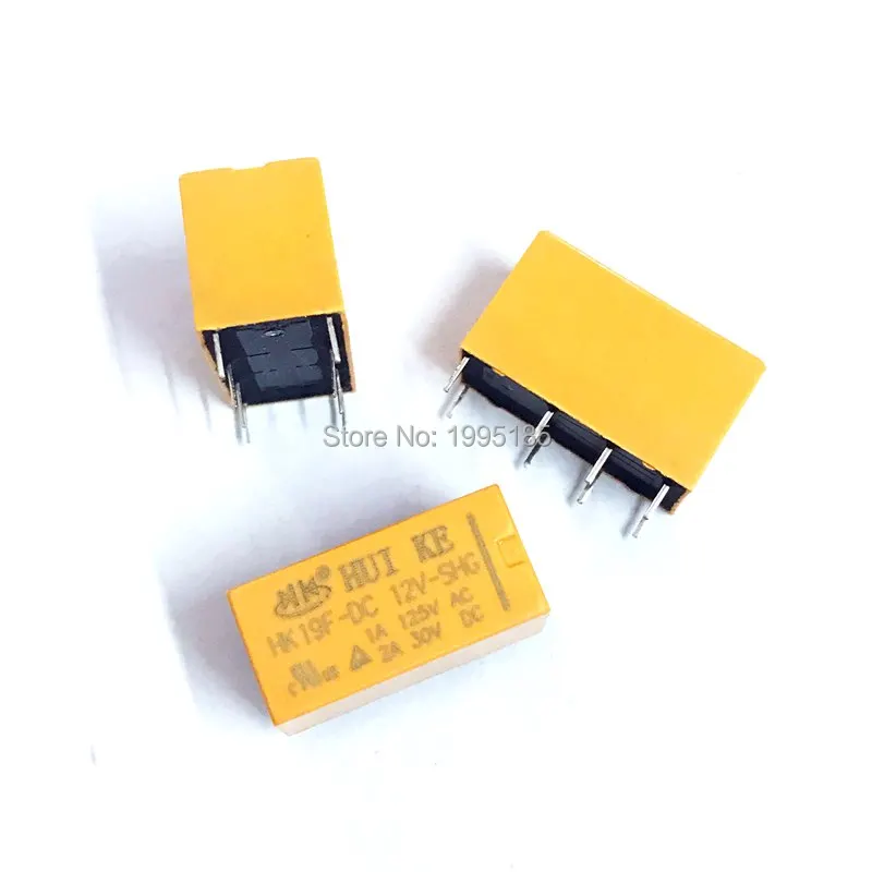 5 шт. реле HK19F DC12V SHG 12VDC 8PIN твердотельное 12В Rele HK91F DC высококачественное связи|Реле| |