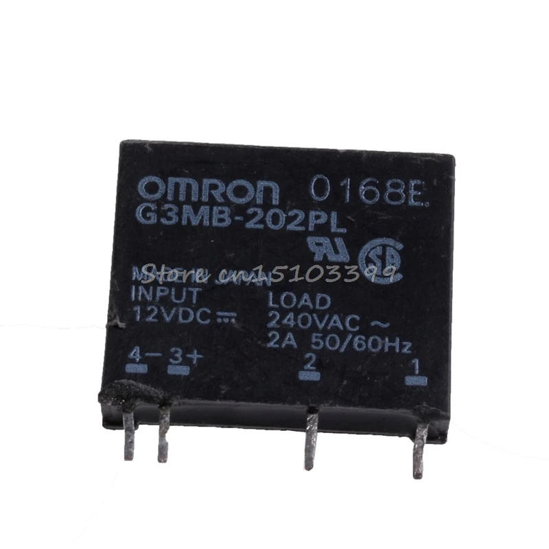 1 шт. твердотельные реле G3MB-202P DC-AC PCB SSR в 12 В DC Out 240 В AC 2A Прямая поставка
