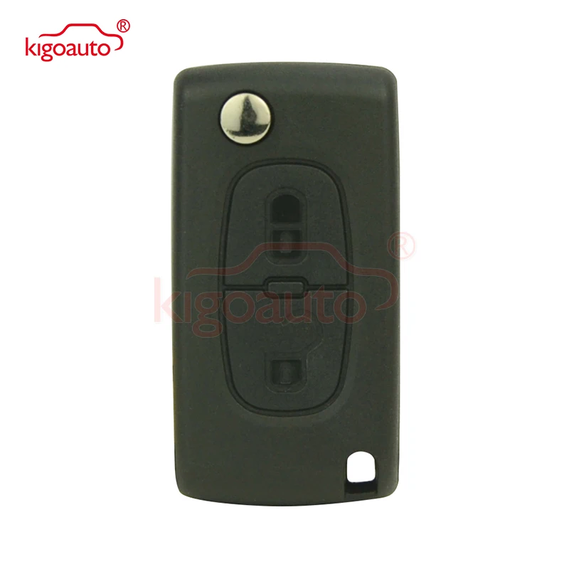 CE0536 флип-ключ 2 кнопки VA2 434 МГц с чипом ID46 для Citroen C3 C4 C5 ключ kigoauto