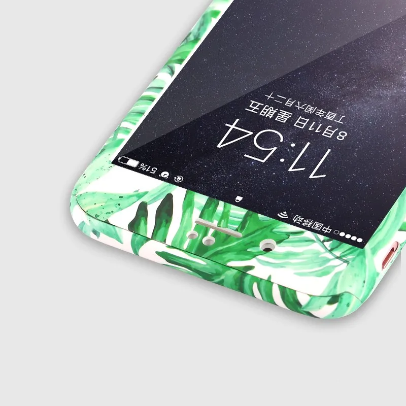 Защитный чехол на 360 градусов для iPhone X 10 6S 6 7 8 Plus 5 5S SE Flower Marble Stone |