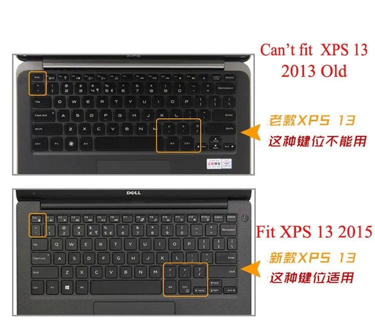 Новинка года 13,3 чехол для клавиатуры ноутбука протектор для DELL XPS 13-9360 13-9343 9350 9360 XPS13R 3505 только для Dell XPS 13