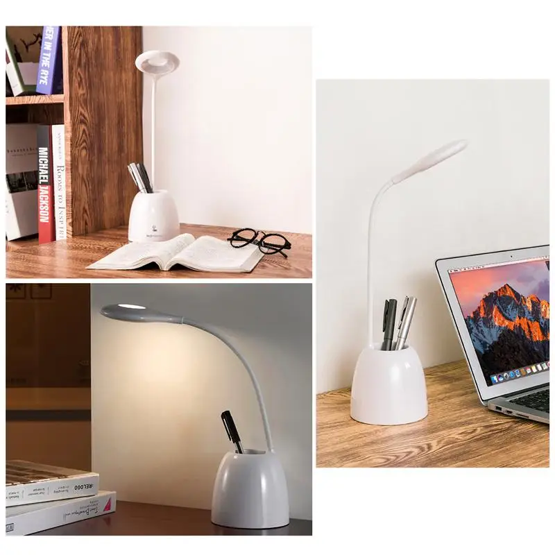 Yunlights гибкие Touch USB Светодиодная настольная лампа защиты глаз исследование работа