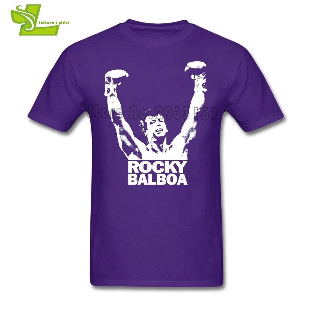 Rocky Balboa Футболка мужская летняя 100% хлопковая Клубная новейшая футболка оверсайз