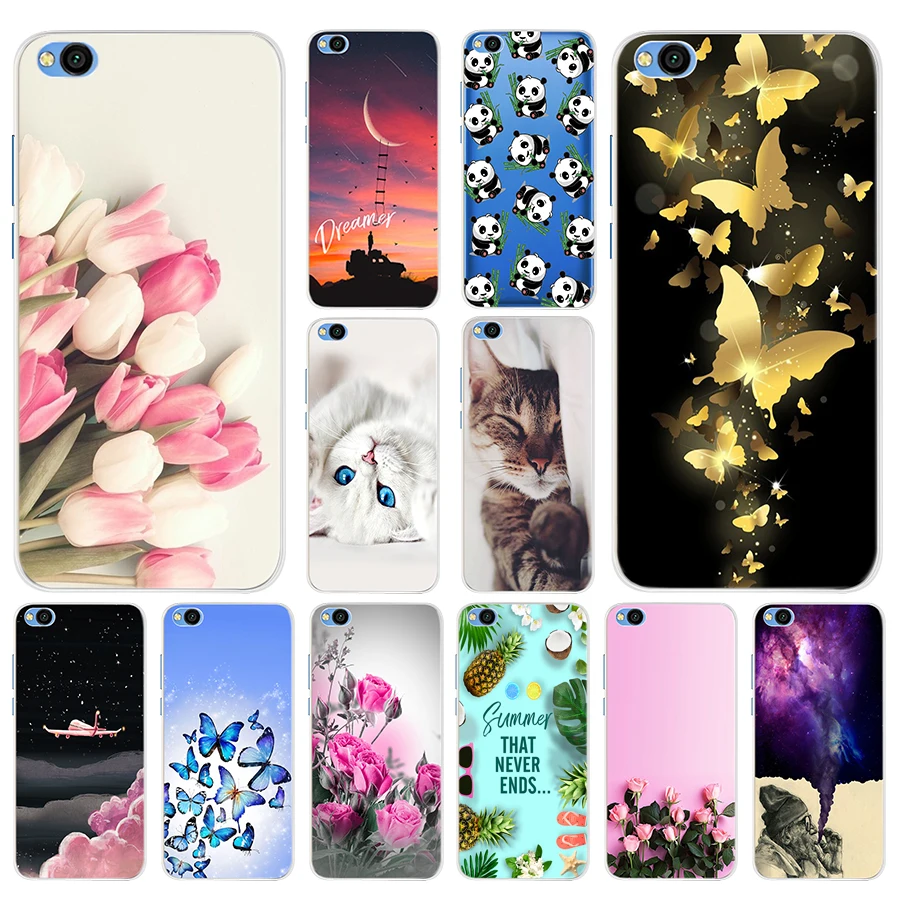Cartoon Phone Case For Xiaomi Redmi GO Redmigo Silicone Soft Cute Cover Protector 7 Bumper |