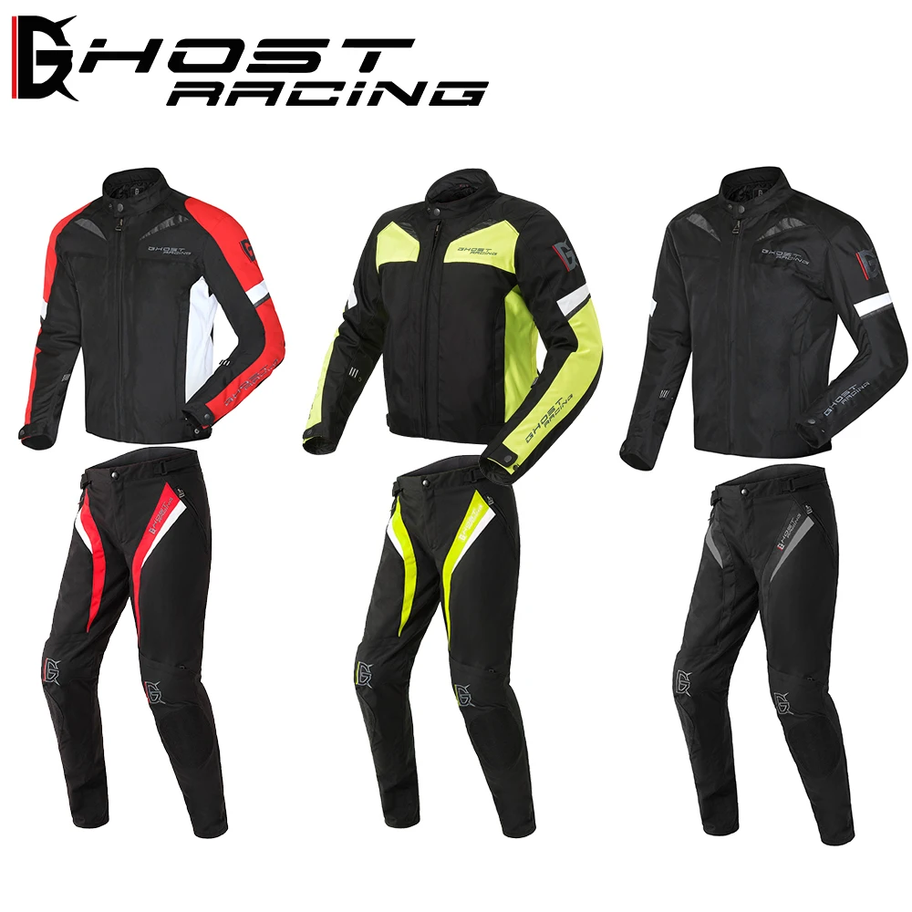 Мотоциклетная куртка GHOST RACING костюм для мотокросса и штаны защитное снаряжение