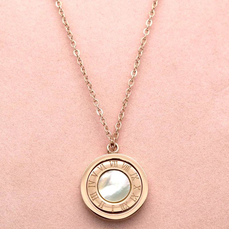 Распродажа модные ювелирные изделия европейская простая круглая белая моллюска