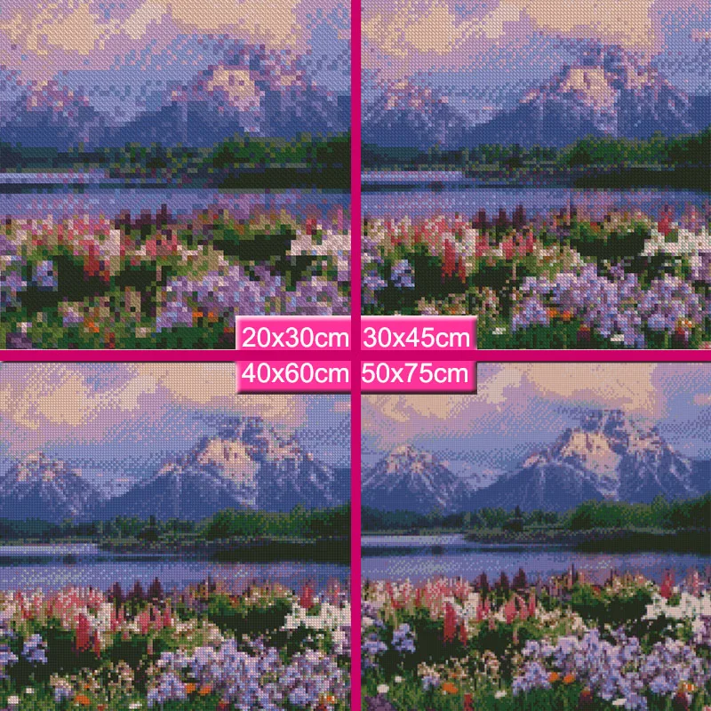 Meian 3D живописная Цветочная Алмазная вышивка 5D DIY Алмазная картина вышивка крестиком Картина полная круглая Алмазная мозаика домашний декор