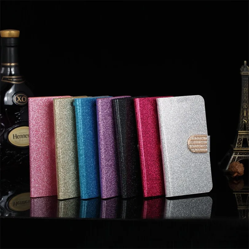 Модный роскошный блестящий чехол-бумажник с откидной крышкой для Samsung Galaxy Grand Prime