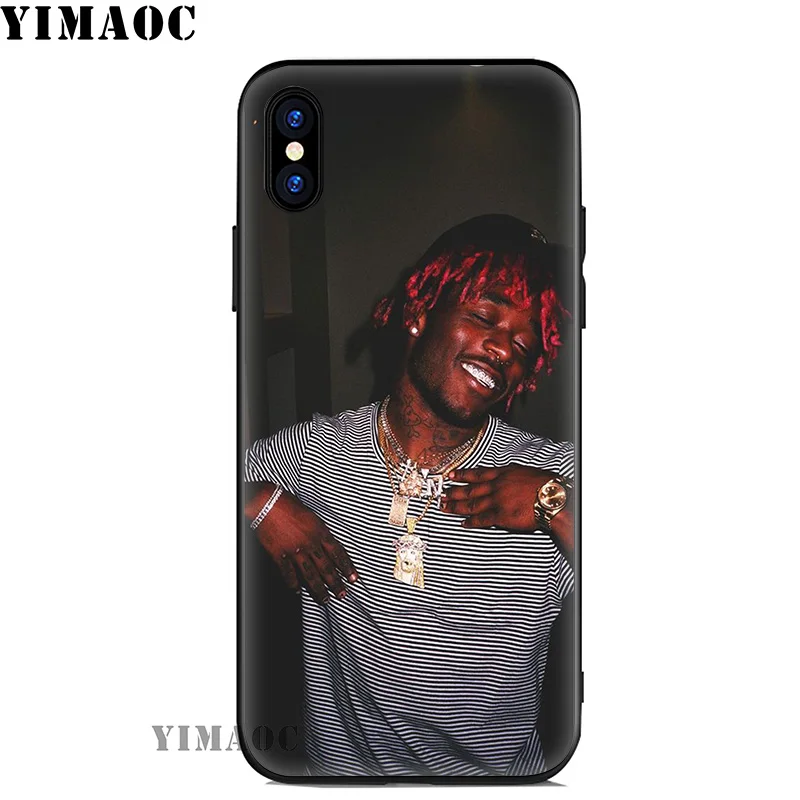 YIMAOC Lil Uzi Vert Soft Silicone Case for iPhone 11 Pro Xr Xs Max X or 10 8 7 6 6S Plus 5 5S SE Cover |