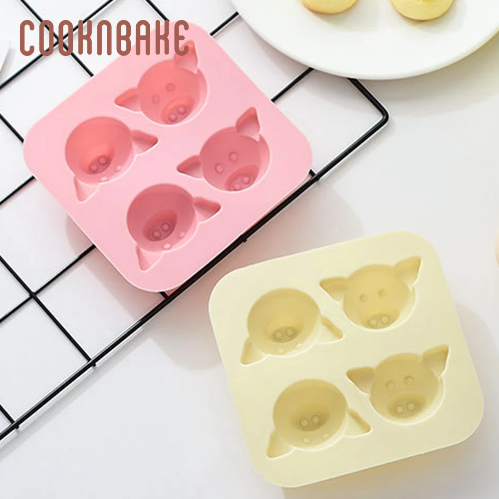 COOKNBAKE свинья силиконовая форма для торта кондитерские изделия выпечки конфет