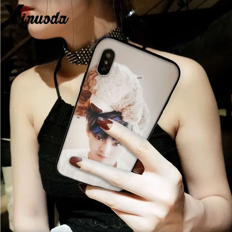 A14 Yinuoda EXO band k-pop kpop Новинка чехол для телефона Fundas чехол для Apple iPhone 8 7 6 6S Plus X XS MAX 5 5S SE XR Чехол для мобильного телефона - Цвет: A14