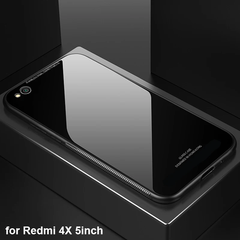 Чехол для Xiaomi Redmi Note 4X Роскошный тонкий глянцевый твердый чехол из закаленного