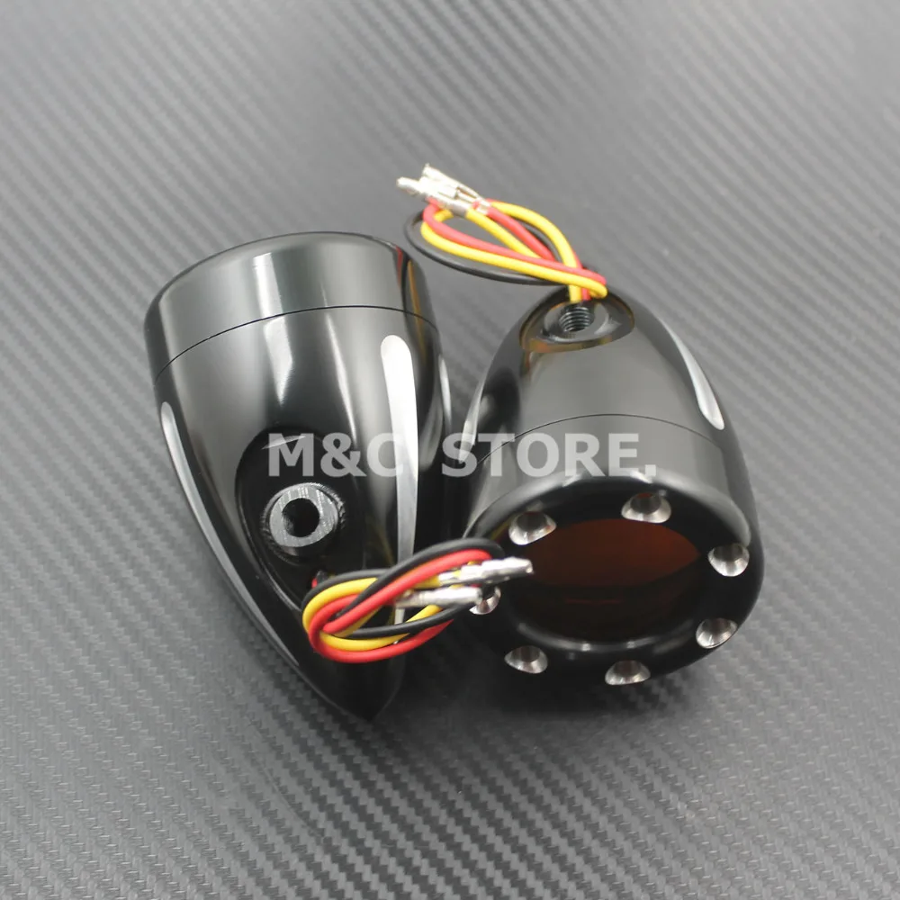 Запчасти для мотоциклов Светодиодные поворотники светосветильник индикатор