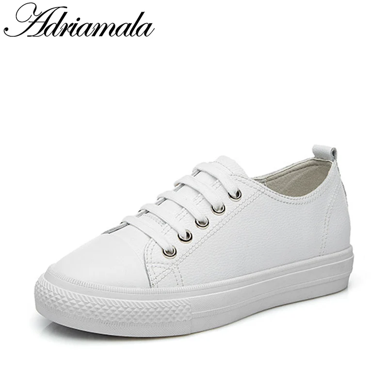 Женщина Разделение женская кожаная обувь плоские легкие кожаные туфли 2018 сезон: