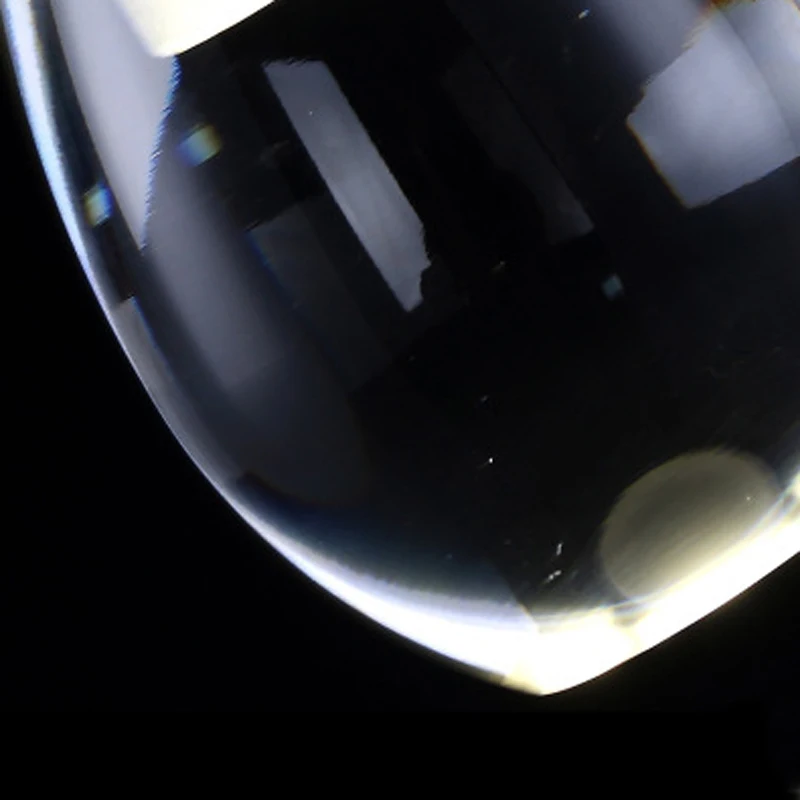 Современная светодиодная Хрустальная Подвесная лампа простая акриловая