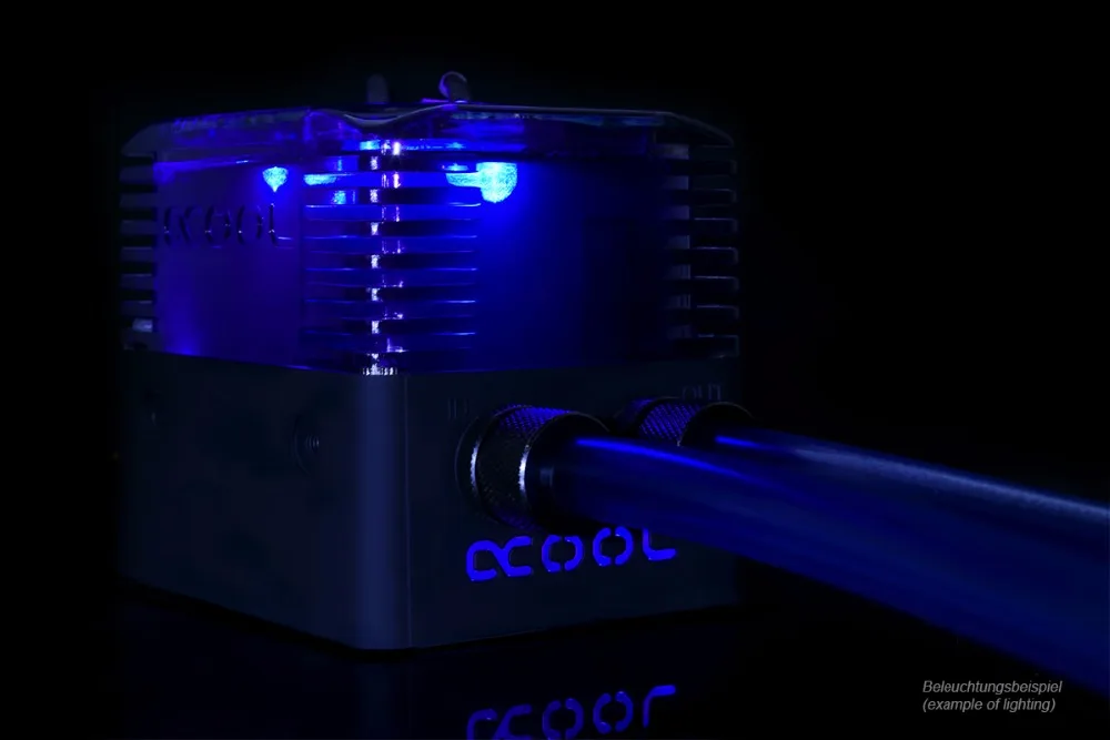 Alphacool резервуар для водяного охлаждения, резервуар, резервуар для воды с поддержкой установки D5, DDC, DC-LT насос, резервуар для воды, охлаждаемый гаджет