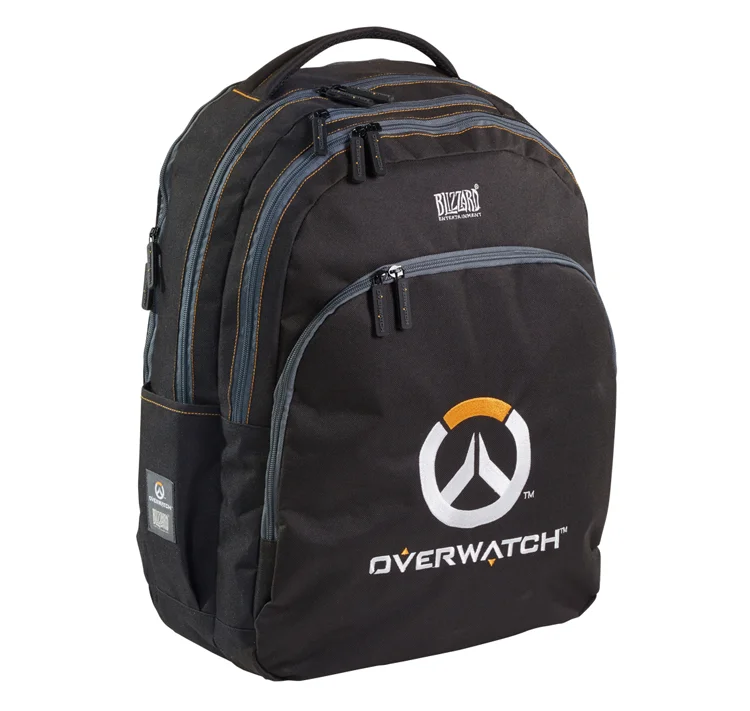 Мужской холщовый рюкзак для Overwatch школьная сумка дорожная многофункциональный