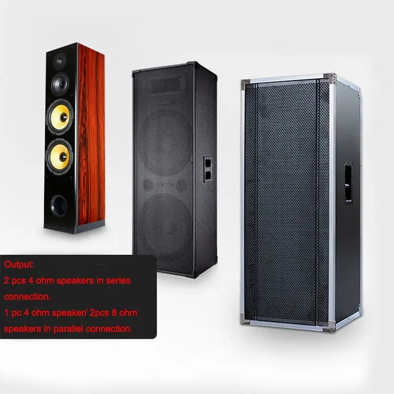 LEORY 500 Вт 3 Way аудио кроссовер домашний Саундбар DIY делитель частоты 4-8 Ом сабвуфер динамик обновление делитель частоты