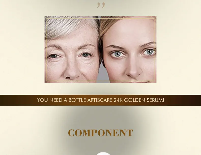 ARTISCARE Platinum+ 24k Gold шесть сыворотка с пептидами для лица Гиалуроновая кислота Сыворотка для лица Отбеливание и против морщин уход за кожей 2 шт
