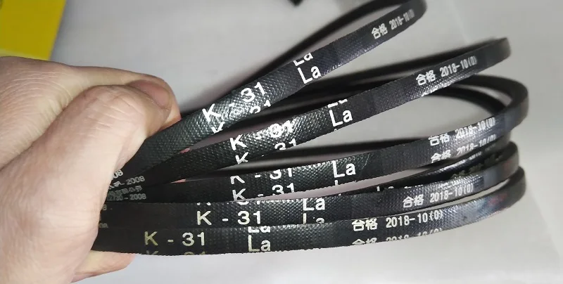 Новый 10 шт./лот k31 Vee belt drive резиновый ремень приводной для скамейки дрель|Детали