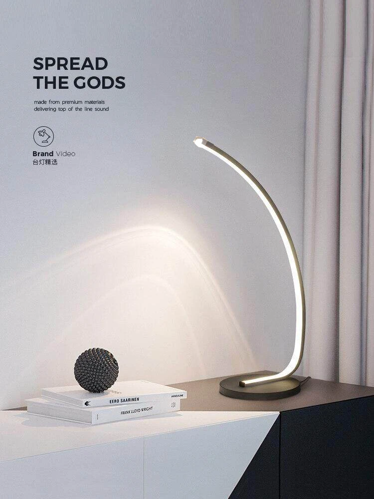 Скандинавская настольная лампа ins приглушаемый светильник для спальни