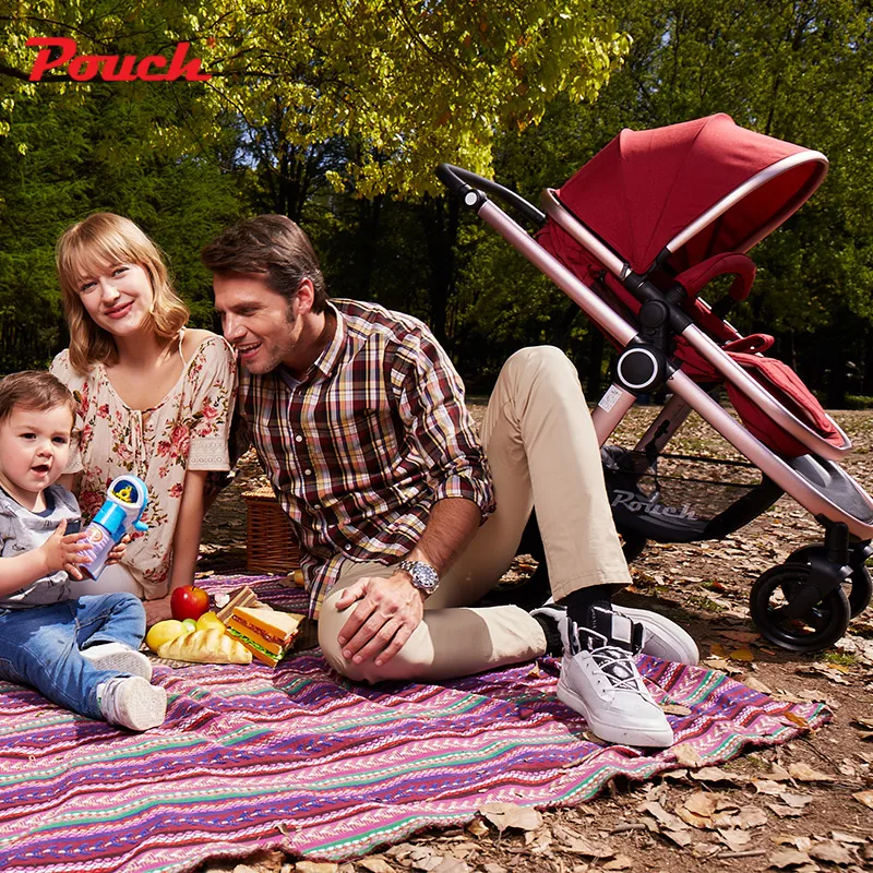 Детская коляска Adorbaby P70 дорожная система с высокой посадкой складная сумка для