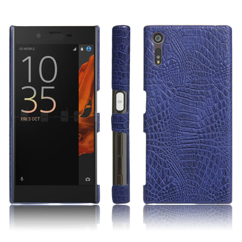 Чехол из крокодиловой кожи для Sony Xperia XZ X Z противоударный чехол F8331 F8332