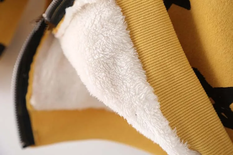 2016 Новая мода зима девочек и мальчиков дети толстовка звезды шаблон Двойной