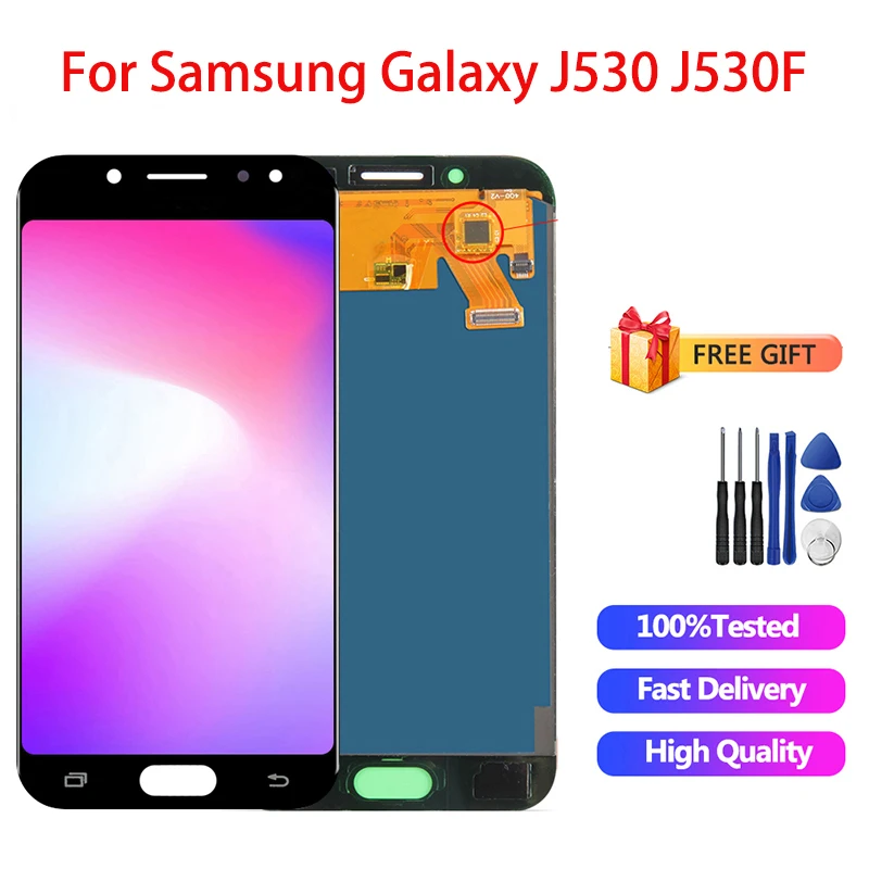 5 2 &quotЖК дисплей для Samsung Galaxy J530 J5 Pro 2017 J530F J530FN J530M SM ЖК телефона кодирующий