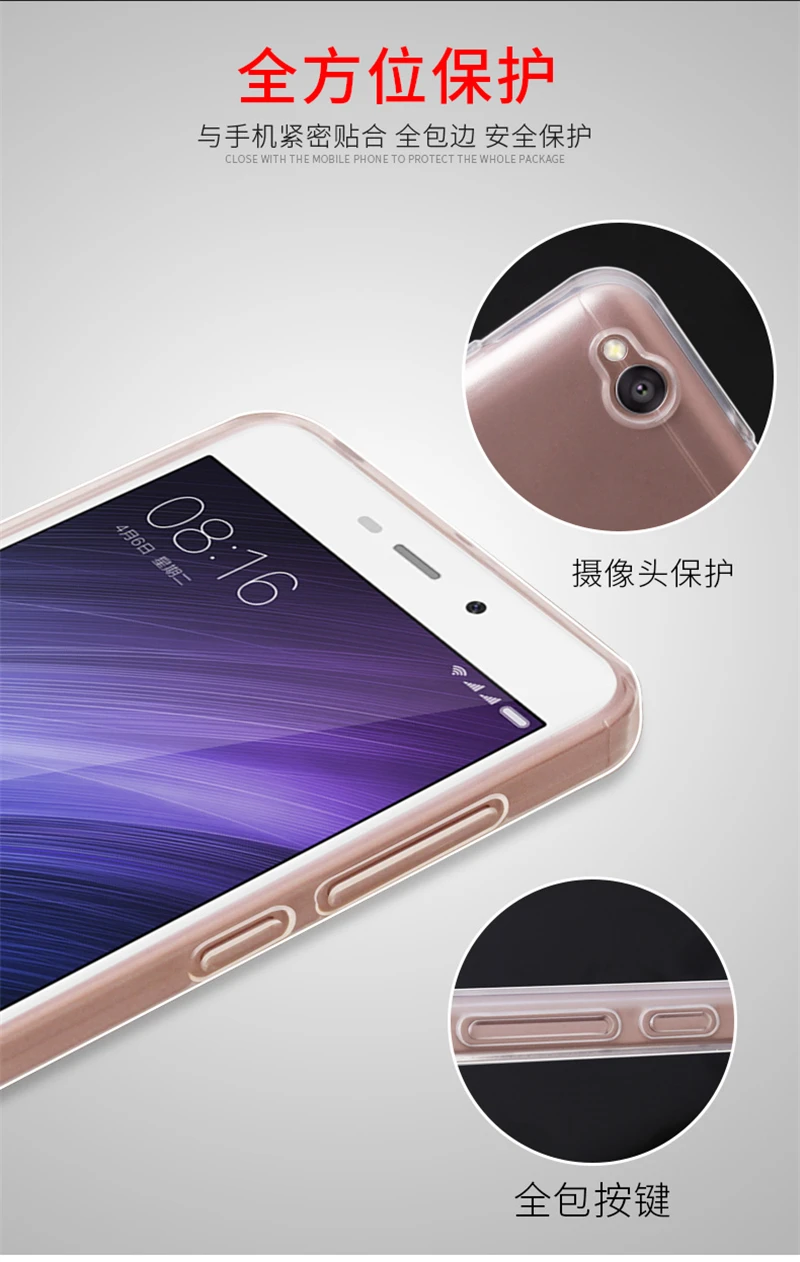 Прозрачный Мобильный телефон xiaomi mi 6X A2 8 Lite Mix 2S Max 3 Pro чехол на для note Redmi Note 5A