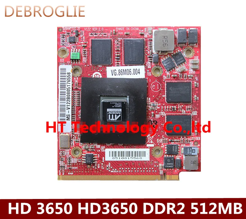 

Плата видеокарты DEBROGLIE HD3650 512M, 4720, 5920, 5520, 4930