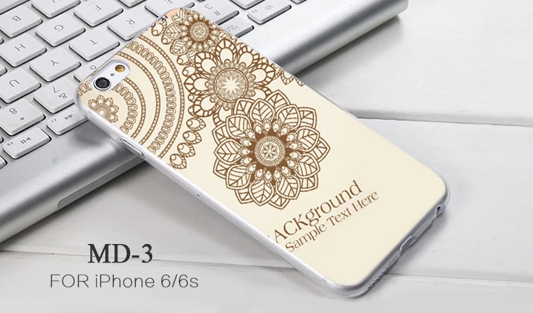 Мягкий чехол для телефона IPhone 6/6s 4 7 дюймов художественный стиль резьба дизайн