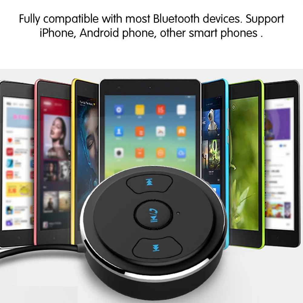 Onever Универсальный автомобильный комплект 3 5 мм Bluetooth 4 1 приемник музыкальный