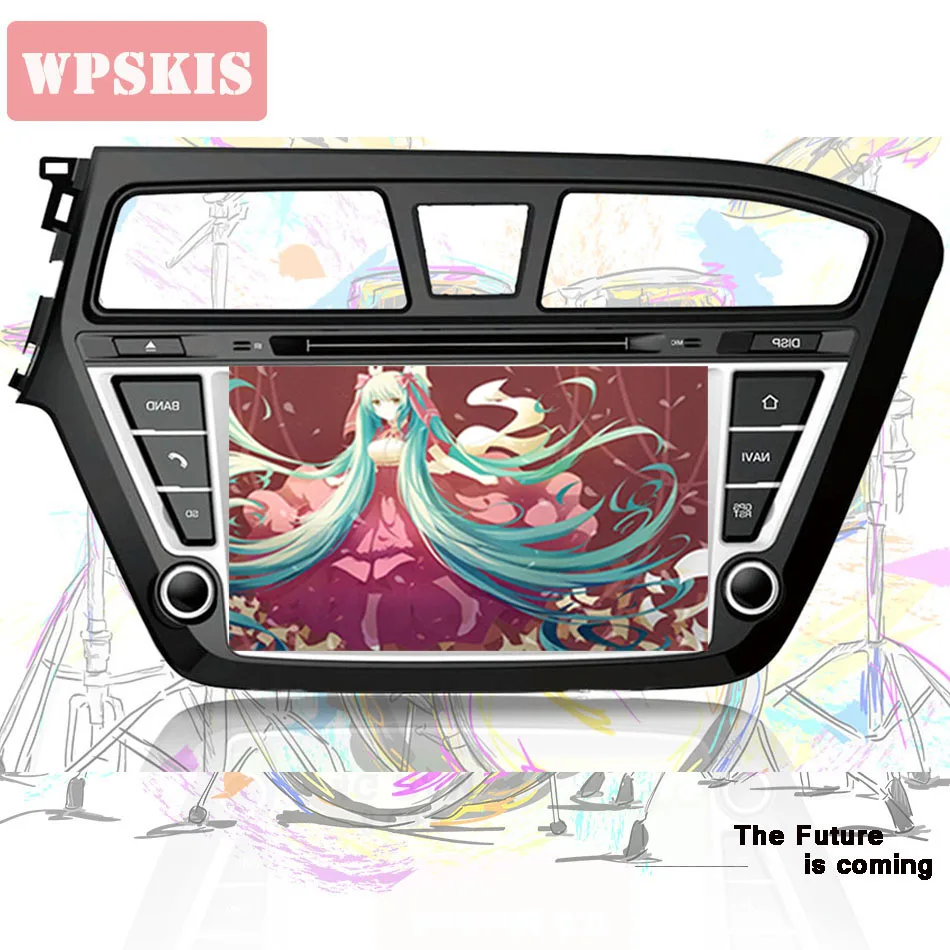 4 ГБ 64 Android 10 0 Автомобильный DVD плеер для Hyundai I20 2013 2014 2015 2016 2017 2018 Восьмиядерный Гб ROM