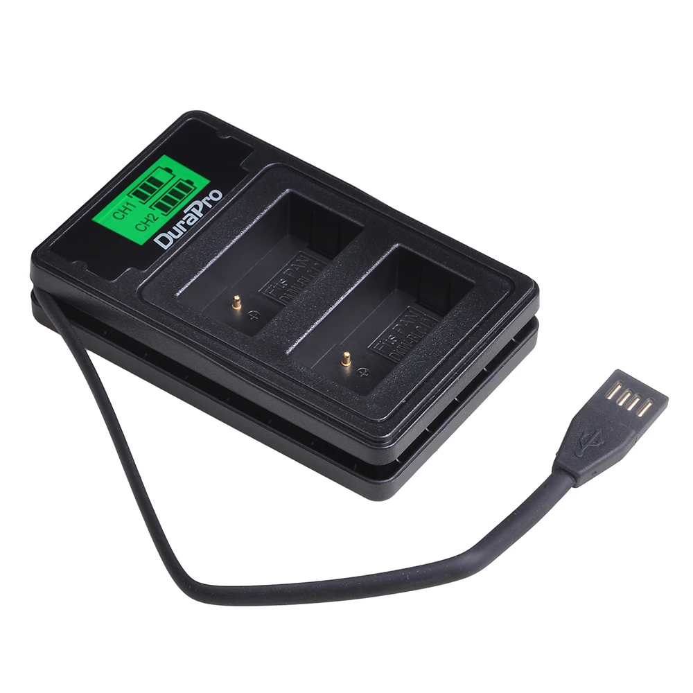 1 шт. ЖК-дисплей Дисплей USB Chargerfor DMW-BLC12 ДМВ BLC12E Батарея для цифрового фотоаппарата Panasonic FZ1000 FZ200 FZ300 G5 G6 G7 GH2 DMC-GX8 Камера