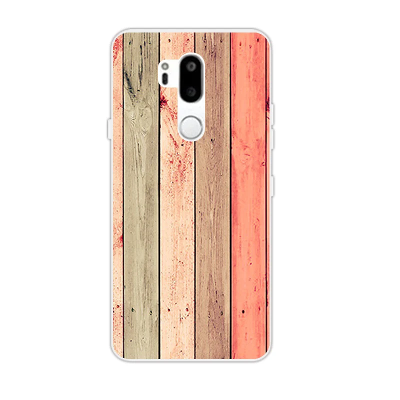 Силиконовые чехлы для Coque LG G7 задняя крышка 6 1 &quotМягкий Роскошный ТПУ мрамора Fundas