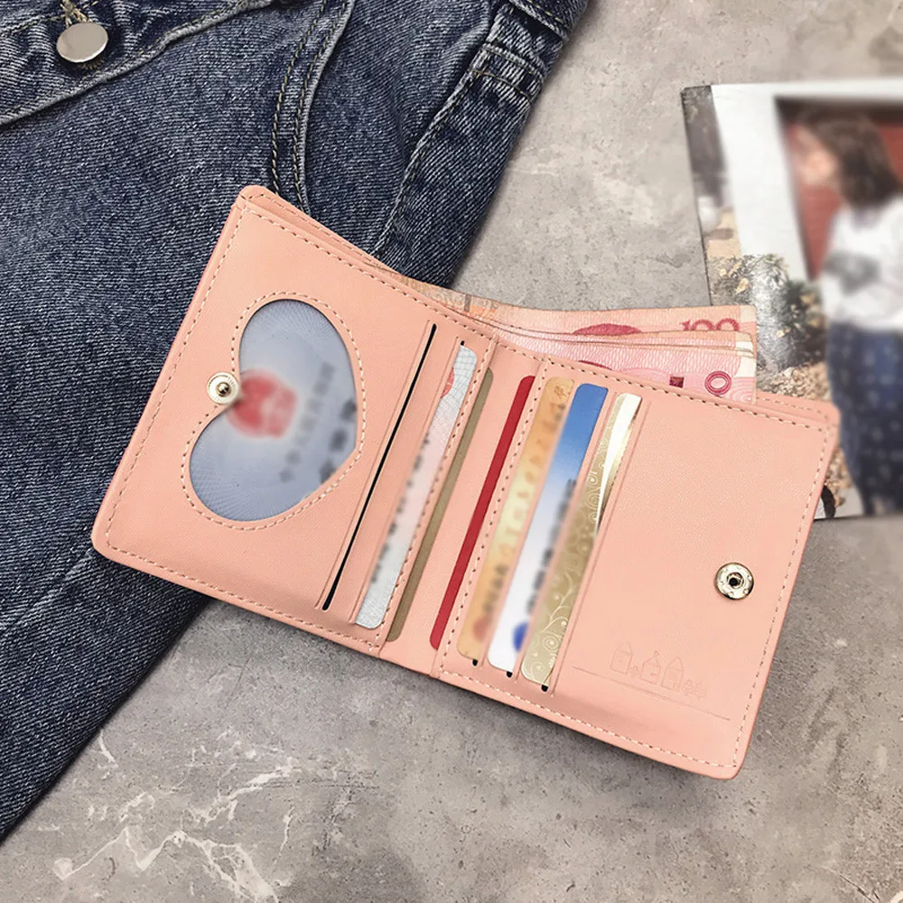 Xiniu женский модный короткий кошелек с героями мультфильмов для монет cartera mujer peque a