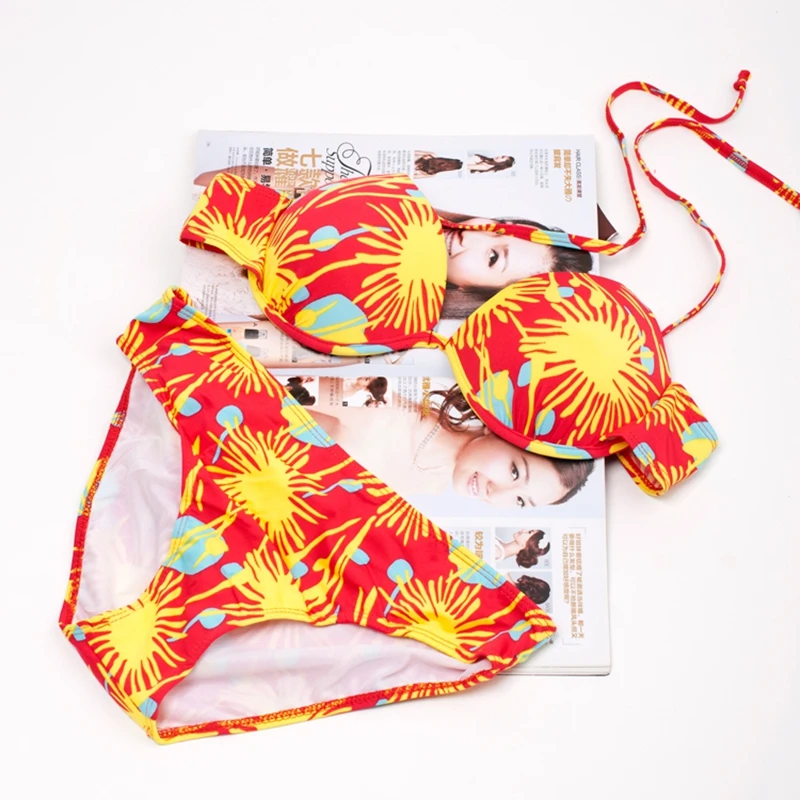 2020 сексуальный купальник женское бикини с принтом новый летний женский