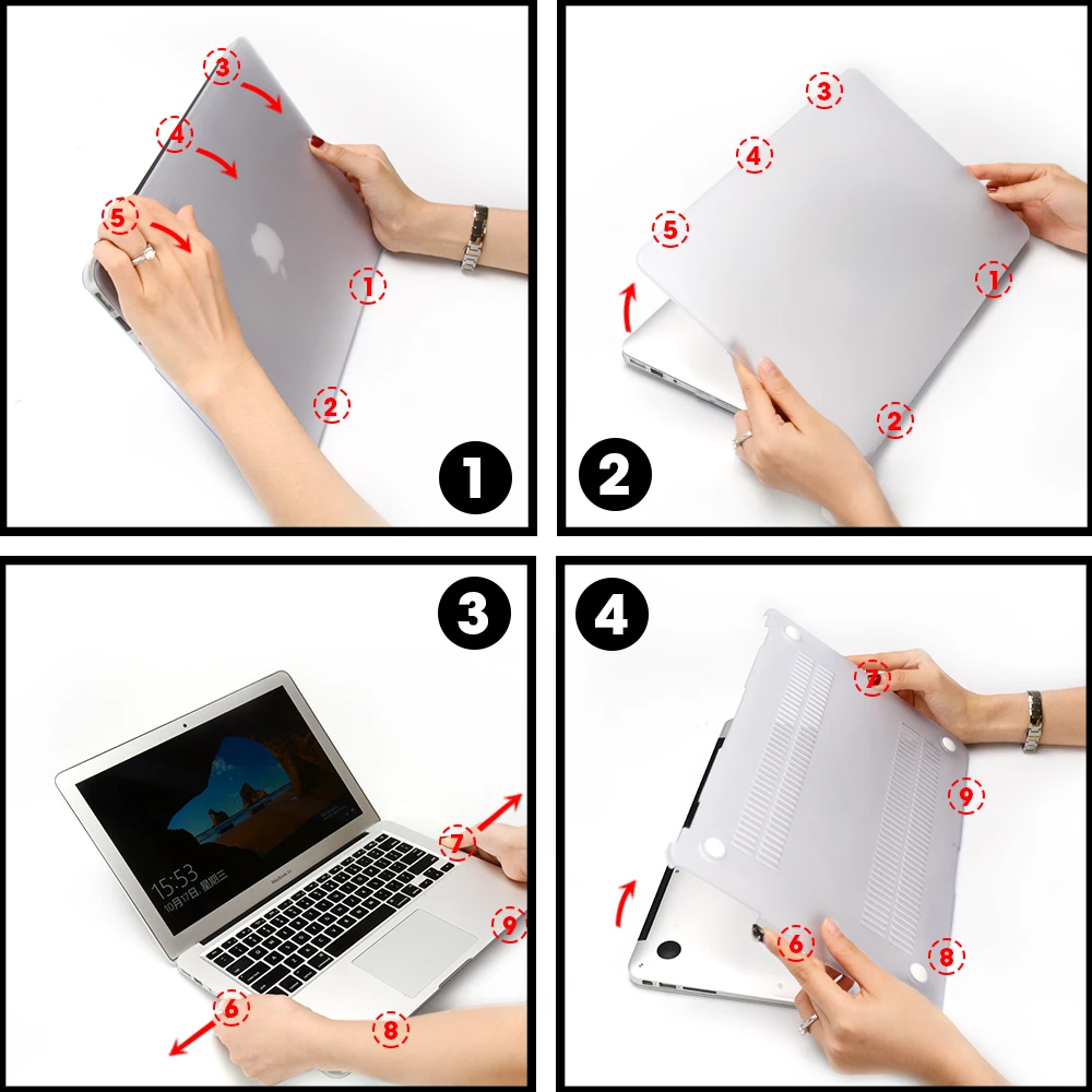 Чехол для ноутбука Apple Macbook Mac book Air Pro retina, новинка, сенсорная панель 11, 12, 13, 15 дюймов, Жесткий Чехол для ноутбука, чехол 13,3, чехол