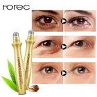 ROREC глаз Сыворотки анти-морщинки с экстрактом улитки для глаз, крем для удаления кругов под глазами против мешков раствор гиалуроновой кислоты крем