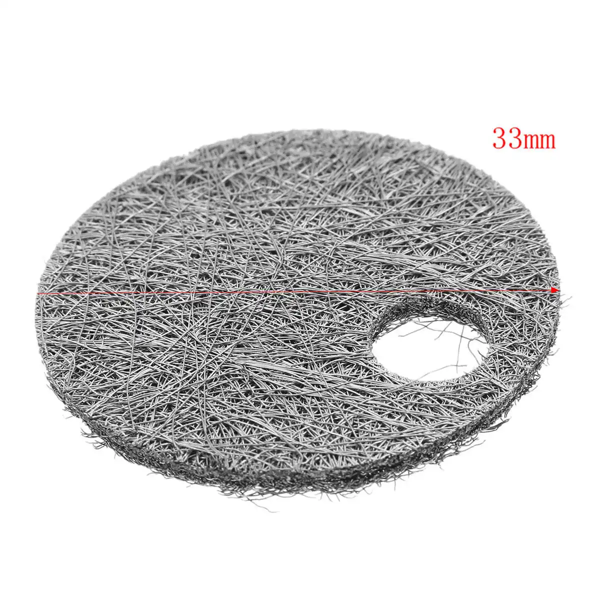 4 шт. 33 мм одинарное отверстие Спеченная 310s сетка из нержавеющей стали экран