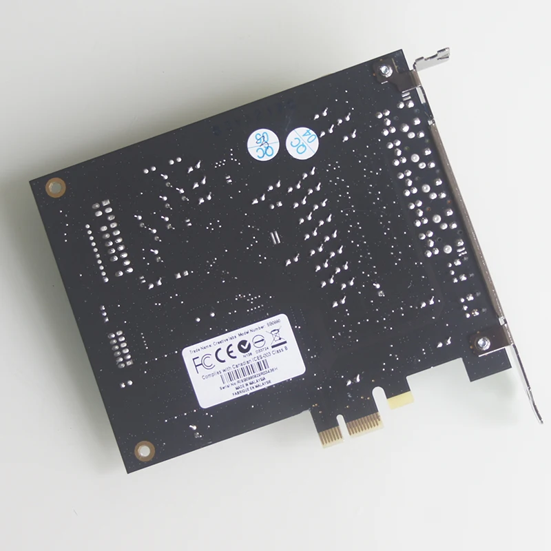 Оригинальная разборка 7 1 для креативной звуковой карты X Fi SB0880 PCI E волоконный порт