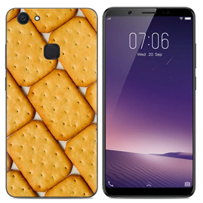 ДЛЯ VIVO V7 v7plus силиконовый чехол для телефона сзади Прозрачная крышка BBK V 7 Plus |