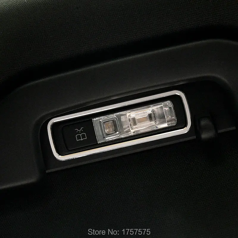 Алюминиевый сплав крышка для лампы чтения TrimFor Mercedes Benz GLC Class W205 2015 2016 C180 C200 C260